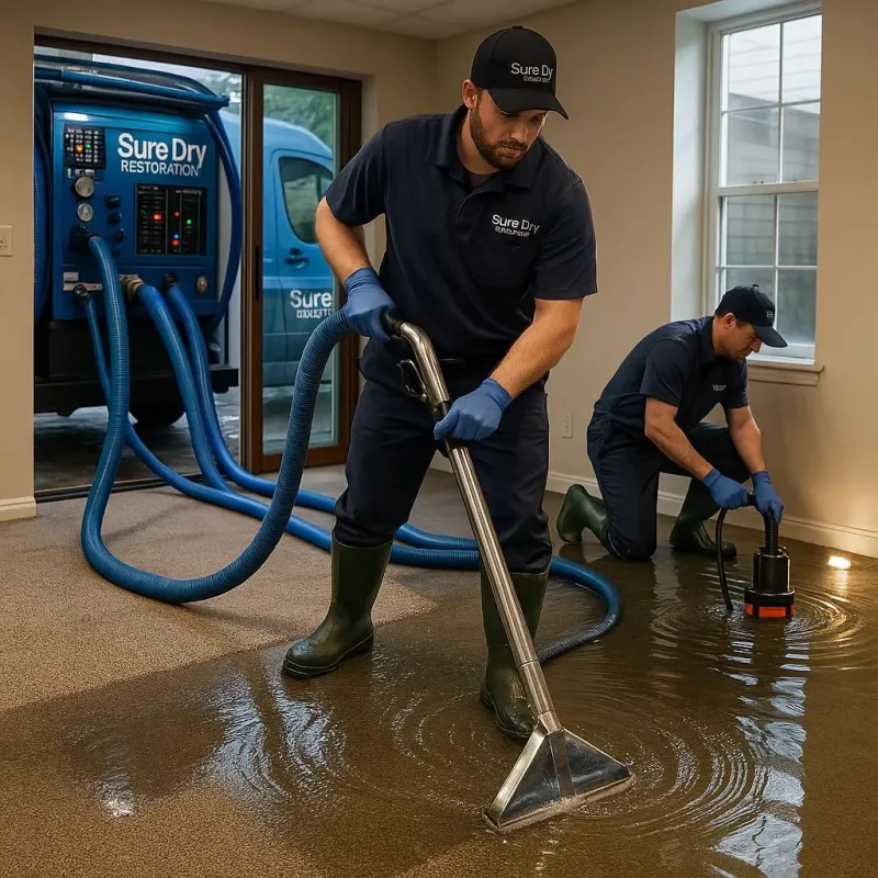 Water Extraction and Removal process in North East, PA